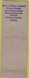 Matchbook Cover - Ottawa Lodge Kenton MI red