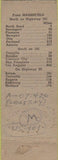 Matchbook Cover - Baxter Hotel Marshfield OR Advance WEAR