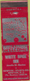 Matchbook Cover - White Rock Inn Newoton NJ WORN
