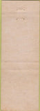 Matchbook Cover - City View Motel Custer SD