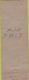 Matchbook Cover - Mike's Tavern Chicago IL pinup