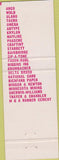 Matchbook Cover - Morse Graphic Art Supply Cleveland OH