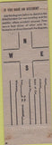 Matchbook Cover - Media Office Supply Media PA WEAR