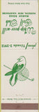 Matchbook Cover - Whip Poor Will Golf Club Hudson NH