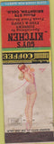 Matchbook Cover - Guy's Kitchen Brighton CO pinup WEAR Fire Cracker