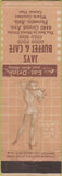 Matchbook Cover - Jay's Buffet Cafe Phoenix AZ pinup Advance