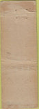 Matchbook Cover - Wilson's Cafe Kalispell MT Federal WORN