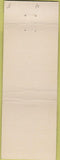 Matchbook Cover - RMS Convention Hotel Columbia Asbury Park NJ 1951 bronze