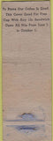 Matchbook Cover - Elderberry Inn Elsie OR POOR