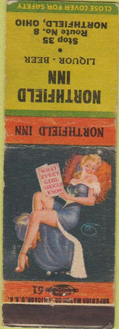 Matchbook Cover - Northfield Inn OH pinup