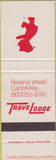Matchbook Cover - Travel Lodge SAMPLE