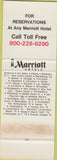 Matchbook Cover - King's Wharf Marriott SAMPLE