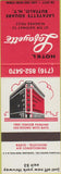 Matchbook Cover - Hotel Lafayette Buffalo NY SAMPLE