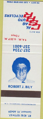 Matchbook Cover - Cal Sag Auto Recyclers Lemont IL SAMPLE