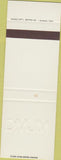 Matchbook Cover - DMJM SAMPLE small stain