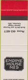 Matchbook Cover - Engine House #5 Columbus OH SAMPLE