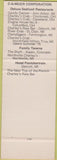 Matchbook Cover - Engine House #5 Columbus OH SAMPLE