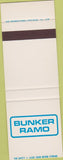 Matchbook Cover - Bunker Ramo SAMPLE