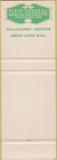 Matchbook Cover - Mentor Great Lakes Mall Mentor OH SAMPLE Willoughby