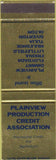 Matchbook Cover - Plainveiw Ag Credit Dimmit Floydad Friona Tulia Silverton TX