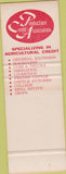 Matchbook Cover - Plainveiw Ag Credit Dimmit Floydad Friona Tulia Silverton TX