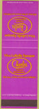 Matchbook Cover - Viva LaBelle Charlies French Restaurant SAMPLE