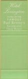 Matchbook Cover - The Huddle Coffee Shop New York City SAMPLE