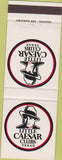 Matchbook Cover - Little Caesar Clubs TX SAMPLE