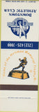 Matchbook Cover - Downtown Athletic Club New York City Heisman Trophy