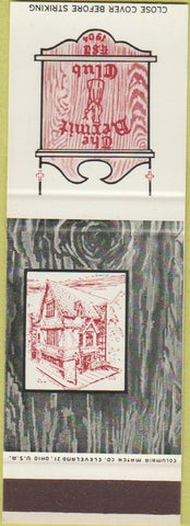 Matchbook Cover - Hermit Club SAMPLE