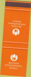 Matchbook Cover - Western International Hotels SAMPLE