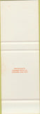 Matchbook Cover - Western International Hotels SAMPLE