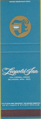 Matchbook Cover - Leopold Inn Bellingham WA SAMPLE
