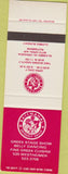 Matchbook Cover - Bacchanal Greek Restaurant Houston TX SAMPLE