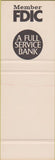 Matchbook Cover - Dairyland State Bank Bruce Sheldon Exeland MN SAMPLE