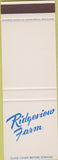 Matchbook Cover - Ridgeview Farm SAMPLE