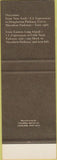 Matchbook Cover - Douglaston Steak House LI NY SAMPLE