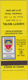Matchbook Cover - Varsity Motel Cameron TX SAMPLE