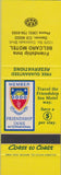 Matchbook Cover - Belcaro Motel Denver CO SAMPLE