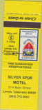 Matchbook Cover - Silver Spur Motel Limon CO SAMPLE WEAR