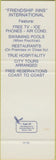 Matchbook Cover - Crest Motel Restaurant Price UT SAMPLE