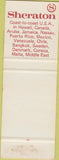 Matchbook Cover - Sheraton Motor Inn Timbers Restaurant SAMPLE