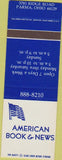 Matchbook Cover - American Book News Parma OH SAMPLE
