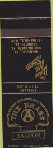 Matchbook Cover - The Brass Saloon Nashville TN SAMPLE