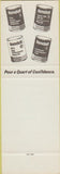 Matchbook Cover - Kendall Oil Gas Penn Hampshire Pembroke NH SAMPLE