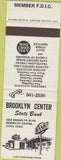 Matchbook Cover - Brooklyn Center State Bank MN SAMPLE