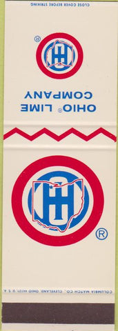 Matchbook Cover - Ohio Lime Co SAMPLE