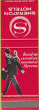 Matchbook Cover - Sheraton Hotels SAMPLE