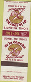 Matchbook Cover - Melendi's De La Concha Tobacco  Hartford CT SAMPLE