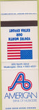 Matchbook Cover - American Bank of Muskoogee OK SAMPLE